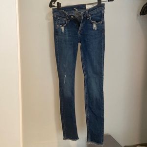 Rag & Bone Mid-Rise Skinny Jean